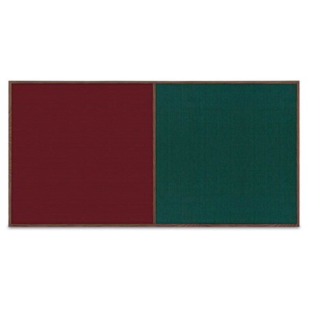 United Visual Products Enclosed Corkboard, 3 Door, 96"x48", 4" Fra UV3406-WHITE-BLSPRU